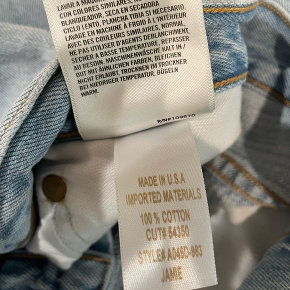 Agolde Jamie High Rise Classic in Shakedown - Picture 4 of 4